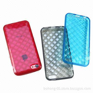 Water-cube TPU case for iPhone 5C, different colors are available, 500pcs per each color MOQ